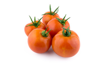 tomato on white