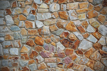 Old stone wall texture for background