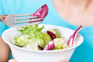 Happy vegetarian diet