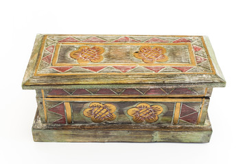 Wooden jewelry box