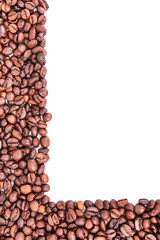 Coffee beans frame