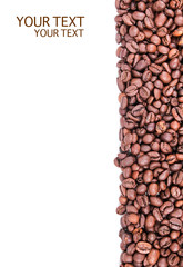 Coffee beans frame