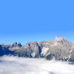Obraz premium Karnischer Höhenweg - Sextner Dolomiten