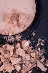 Fototapeta premium Face foundation powder