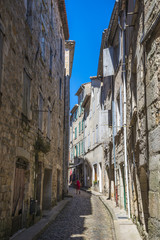 Naklejka na ściany i meble ruelle à Largentière, Ardèche