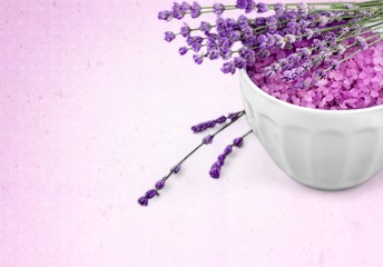 Obraz na płótnie Canvas Lavender, Spa Treatment, Health Spa.