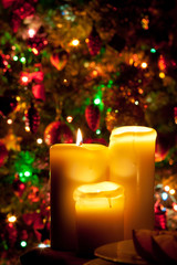 Christmas candles