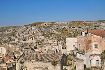 Fototapeta na wymiar I Sassi di Matera - Basilicata