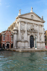 Fototapeta na wymiar Church of San Stae. Venice. Italy