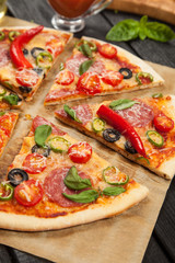 Delicious home made pizza