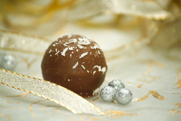 Praline in Gold