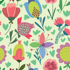 Cute seamless pattern.right Seamless pattern can be used for wal