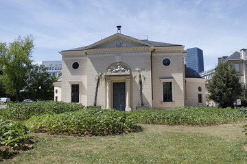Fototapeta na wymiar Amphithéâtre du Jardin des plantes à Paris