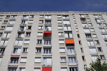 Fototapeta premium Immeuble HLM à Paris