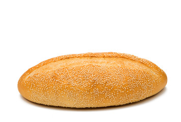 loaf with sesame seeds