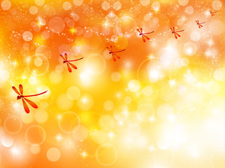 赤とんぼ　秋　背景 © J BOY