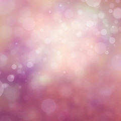 purple and pink background with white bokeh lights floating in the sky, magical fantasy background design