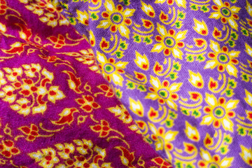 Thai fabric texture, pattern