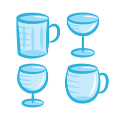 various glass set