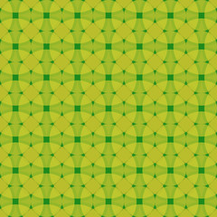 seamless texture: green circles