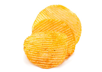 Ribbed potatoes snack