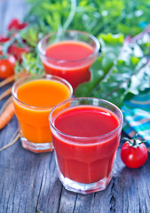 fresh vegetable juice