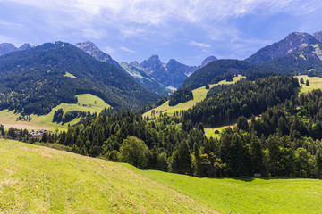 Fototapeta na wymiar View on the Alps, Switzerland
