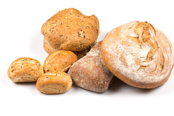 Composition with bread