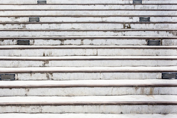 Marble stairs