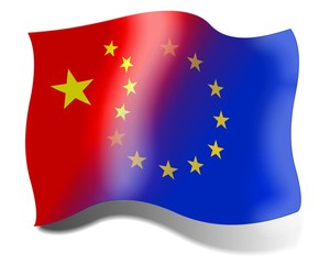 Flags: China and Europe