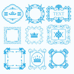 Retro Frame. Picture frame