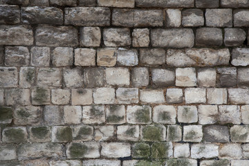 Very old castle wall
