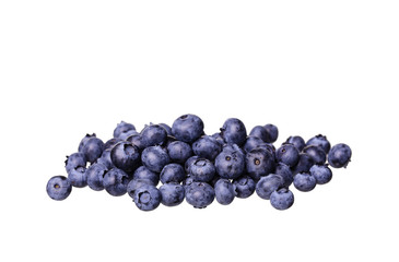 Fresh blueberry isolated on white background