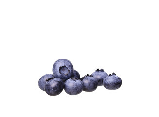 Fresh blueberry isolated on white background