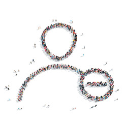 group  people  shape  man