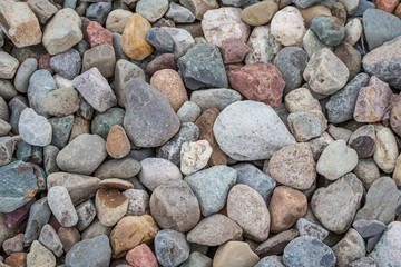 Natural rock pebble backgorund