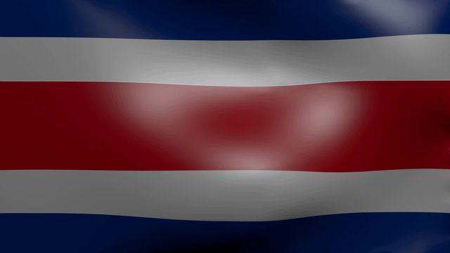 costa rica strong wind flag