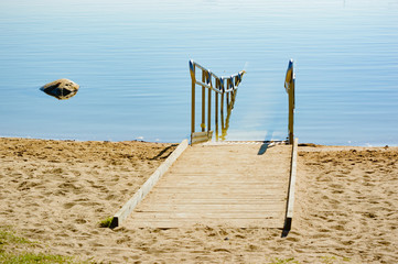 Bathing ramp