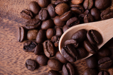 Naklejka premium コーヒー豆