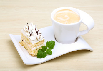Coffee with cake
