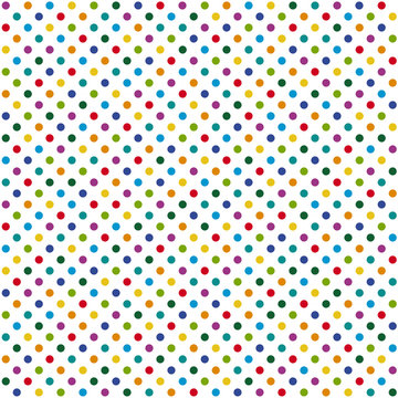 seamless background colored dots