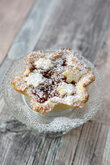 Crostata di marmellata di fragole