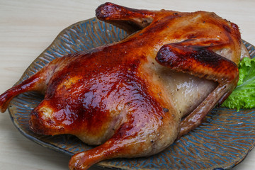 Roasted duck