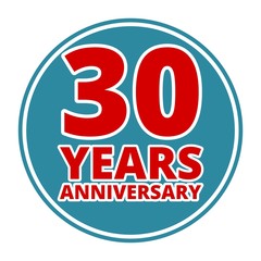 Anniversary 30 years