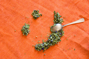 Mallow herbal tea - smile, happyness and serenity with healthy herbs