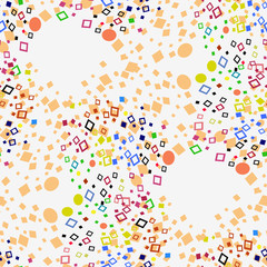 Squares on a white background.Seamless.