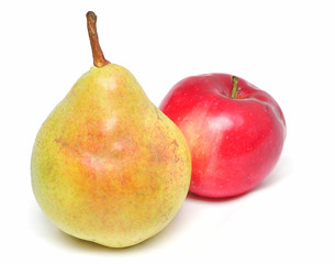 Apple and pear