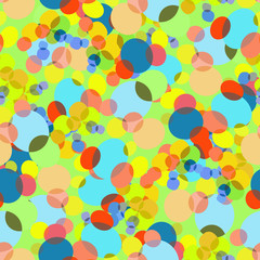 Fototapeta na wymiar Background of colorful circles.
