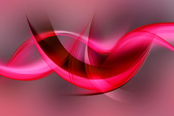pink red wave background