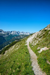 Baumenheimer Weg at Hochvogel Mountain, Austria